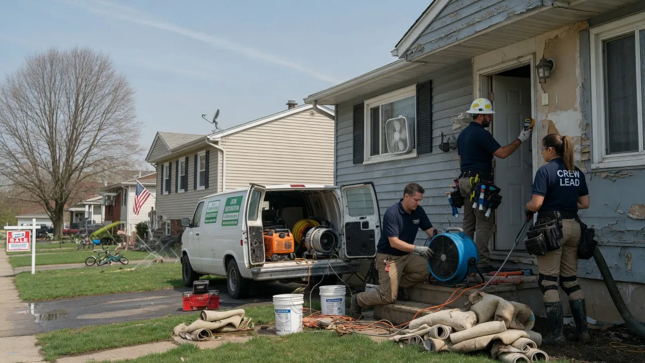 Flood Cleanup in Ford City, PA near me